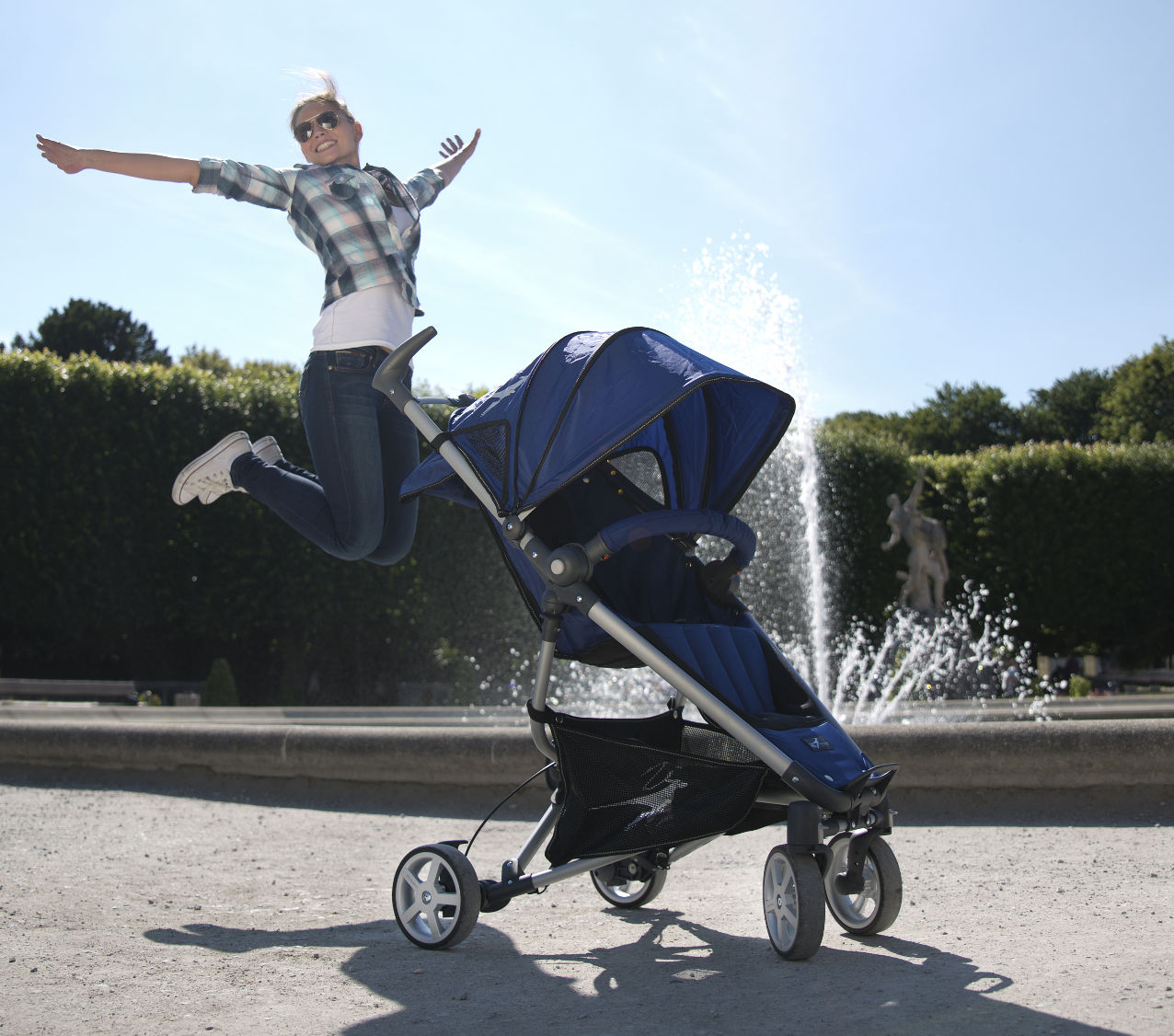 foldable compact stroller