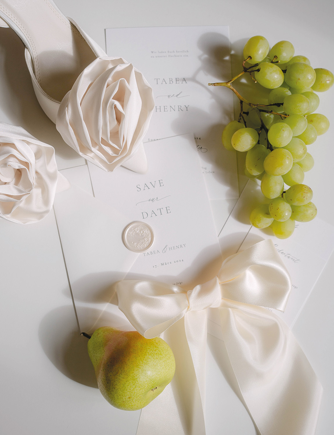 A paper romance: exquisite wedding stationary by PapierRomantik