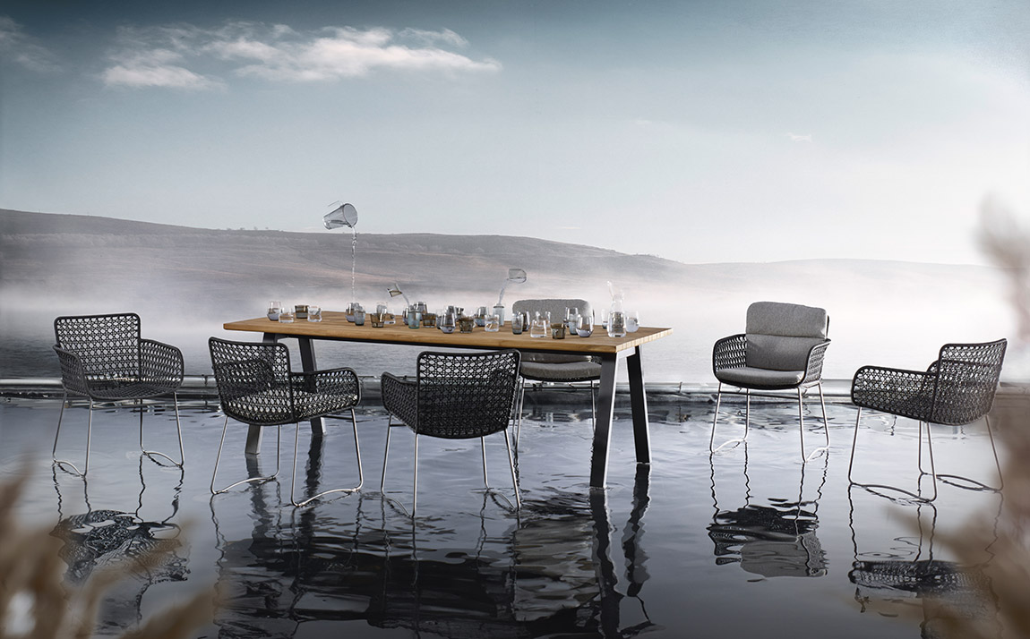 idyl – die neue Design-Brand für Outdoormöbel Wenn zeitlos gutes Design Nachhaltigkeit erzeugt