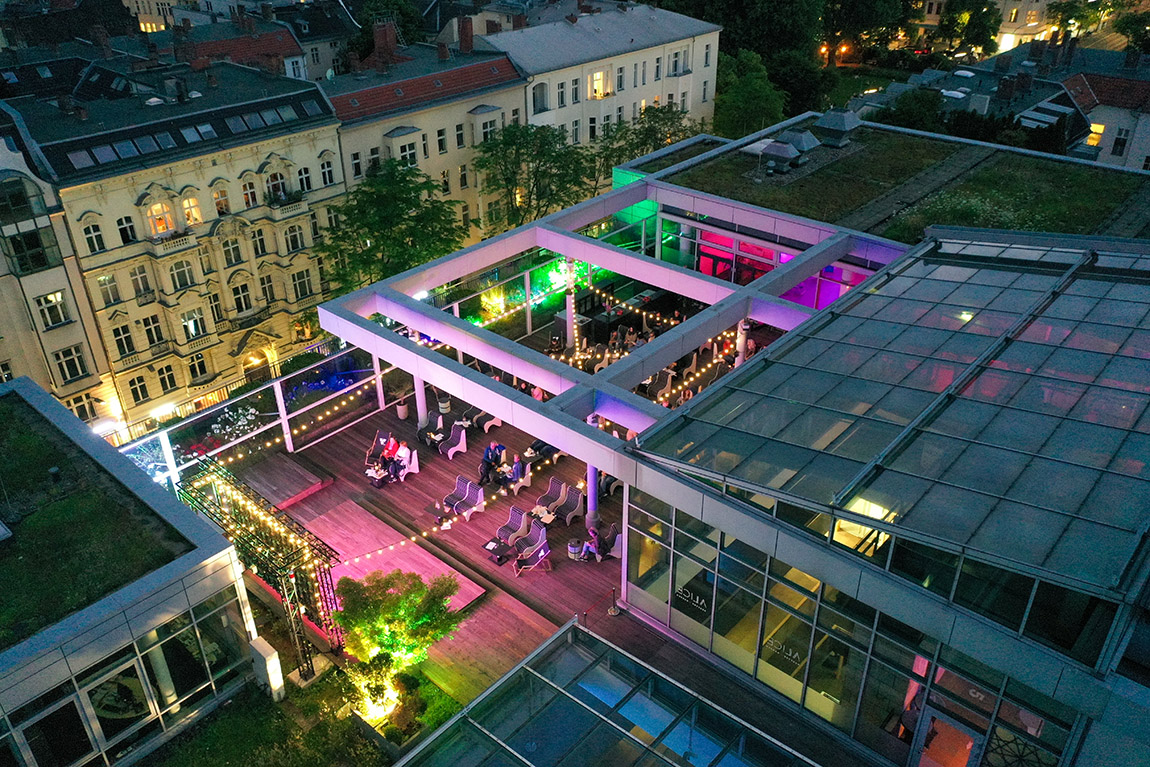 ALICE Rooftop & Garden: Unforgettable events above the rooftops of Berlin