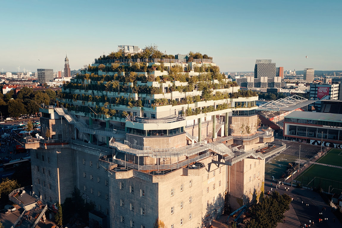 Hamburg’s Flak Tower IV – From Nazi bunker to green oasis