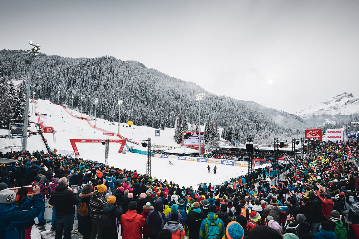 39th Alpine Ski World Cup in Alta Badia - The Gran Risa slope Is ready for the show