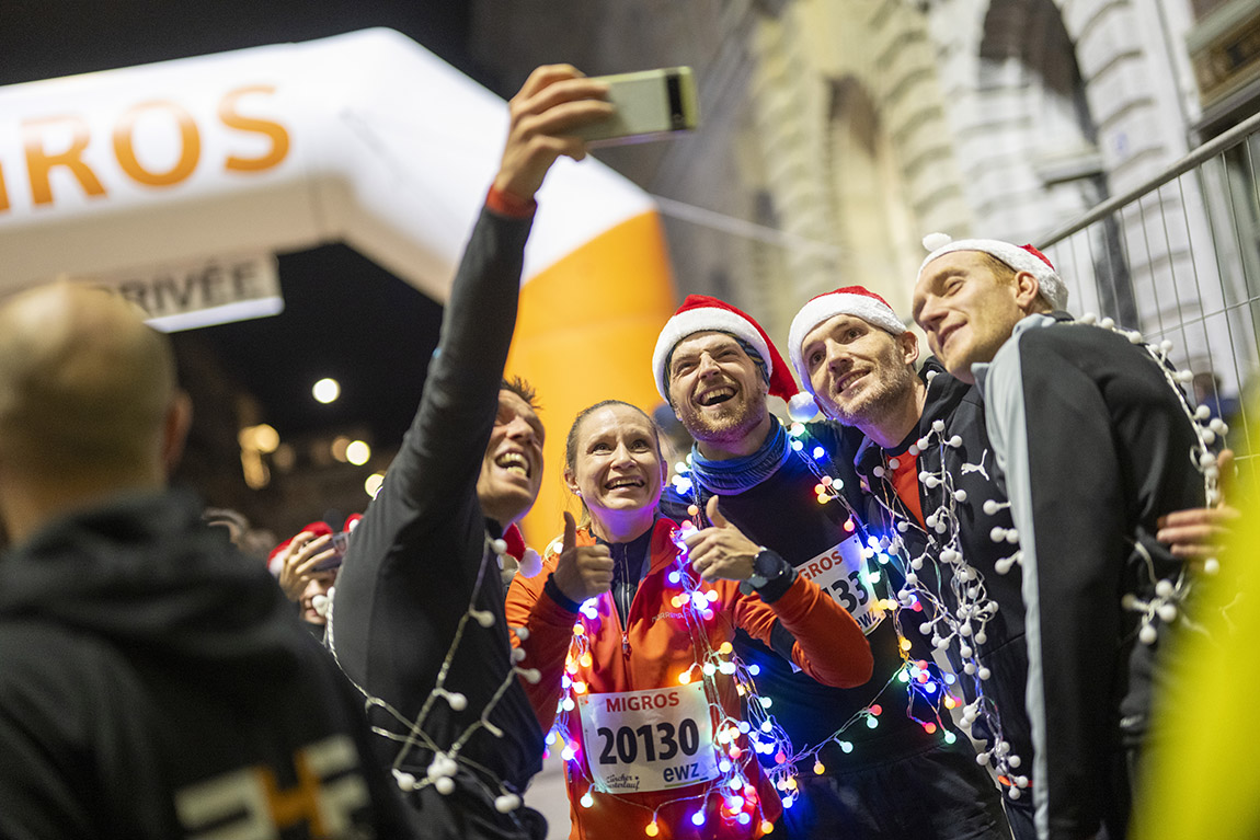 Silvesterlauf Zürich. Aufgenommen 10.12.2023. Bild Mayk Wendt Culture Calendar: December 2024