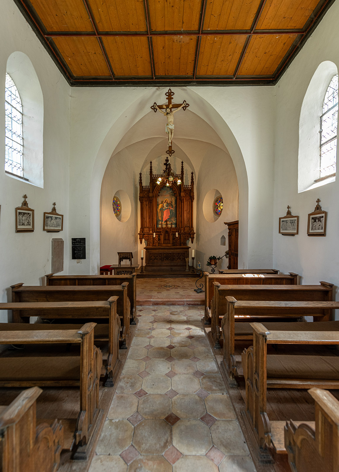 Gotische Kapelle zum Heiligen Sebastian. Foto: Felix Pilz Fotografie