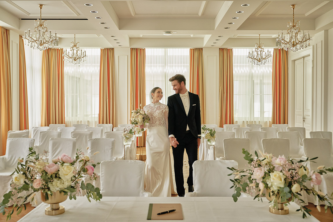 Dream wedding at the Grand Resort Bad Ragaz - unique moments deserve a unique location