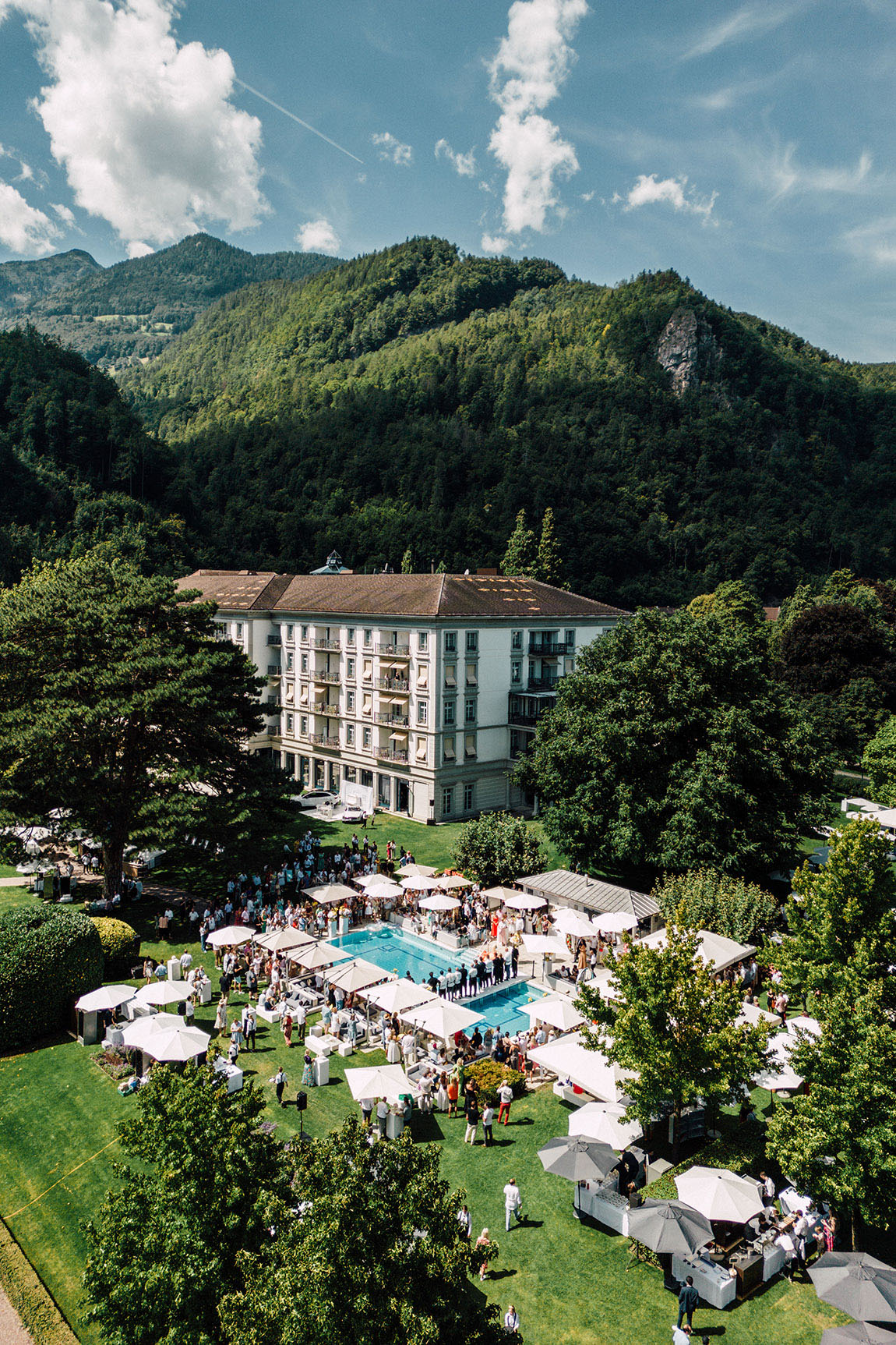 Dream wedding at the Grand Resort Bad Ragaz - unique moments deserve a unique location