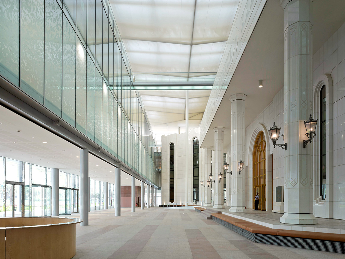 King Fahad National Library, Riyadh. Photo: Christian Richters